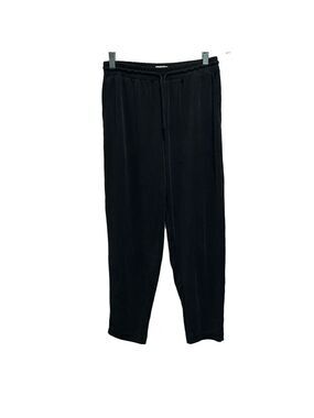 LOFT Outlet Black Soft Drawstring Joggers with Pockets Size Medium